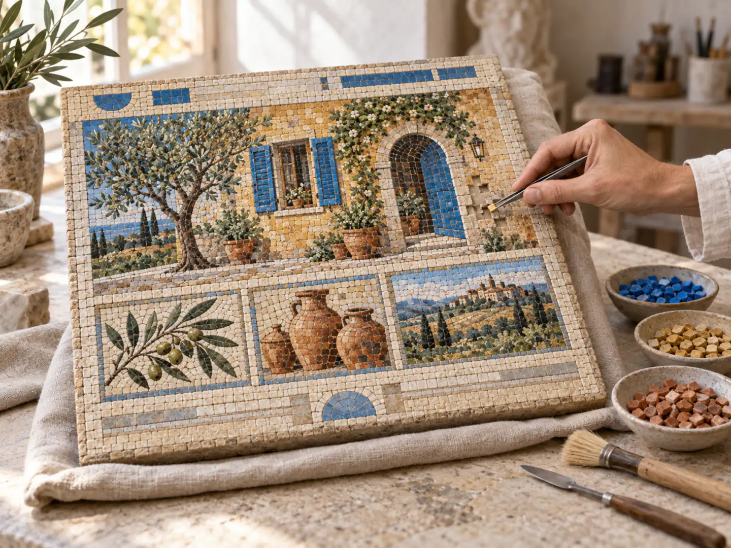 Un mosaico restaurato tessera per tessera: la pagina esistente si rimette a posto senza rifarla da zero